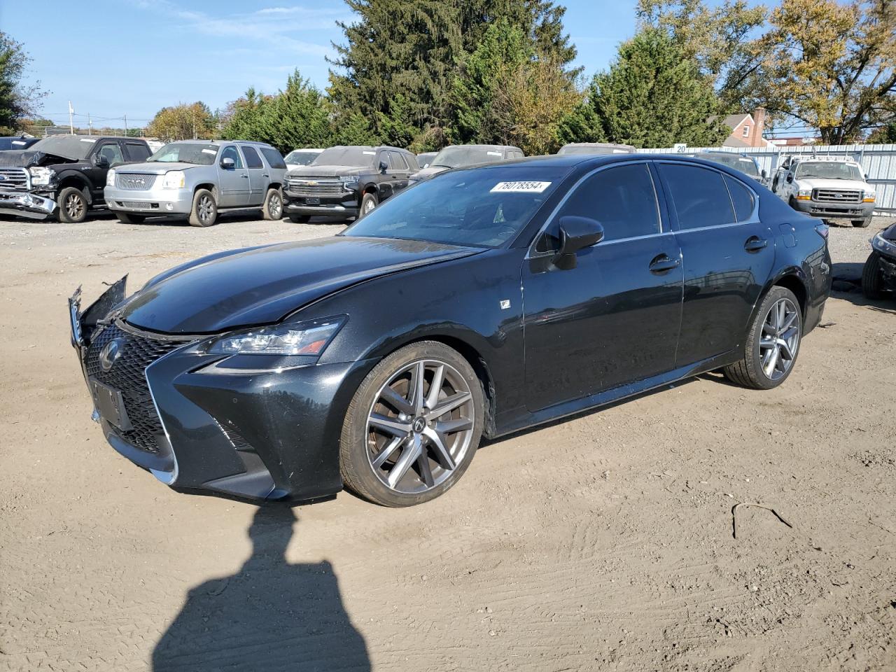 2017 Lexus GS VIN JTHCZ1BL0HA005283