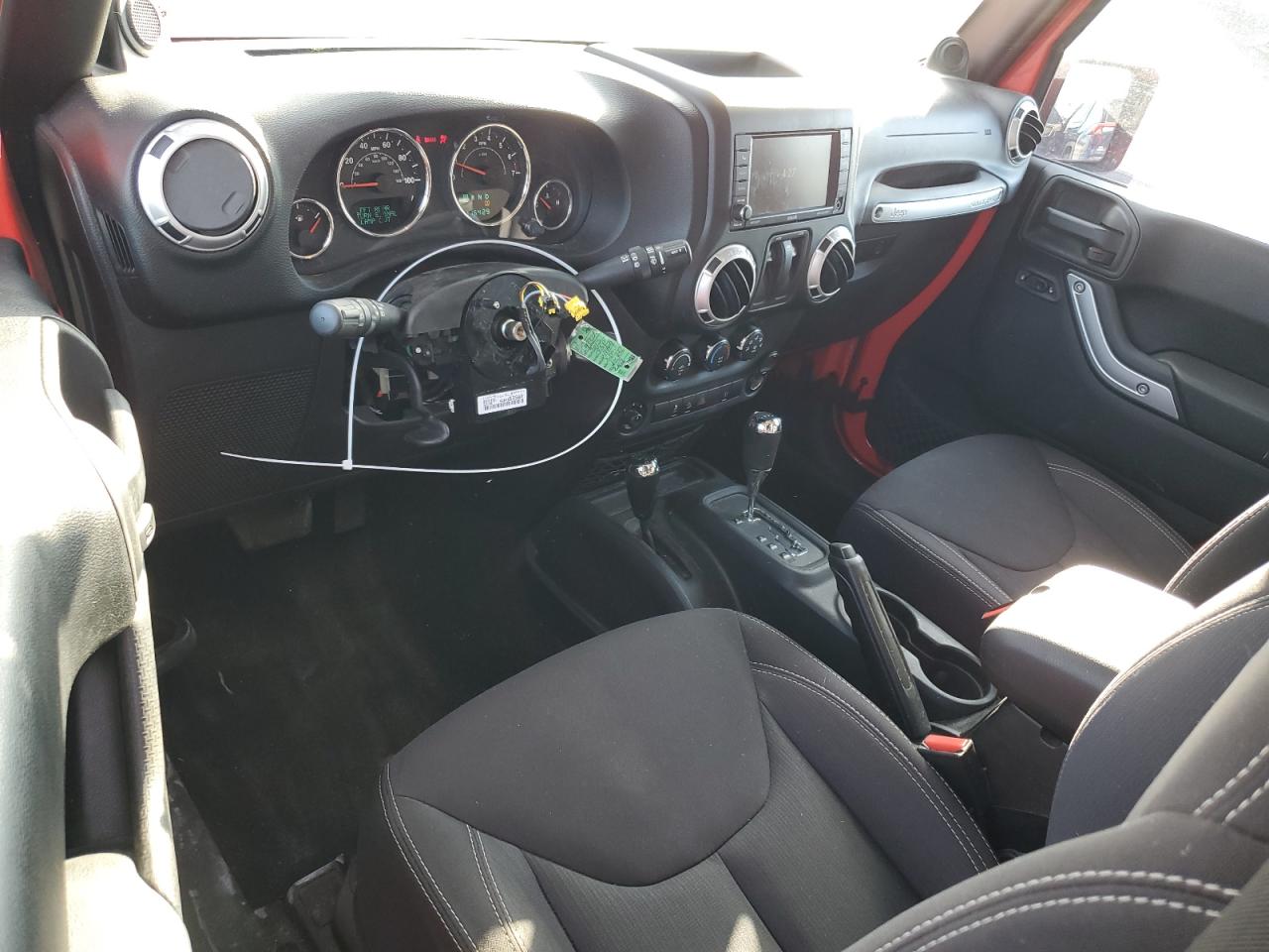 2013 Jeep Wrangler VIN 1C4AJWBG4DL635306 Copart auction photo, front end damage thumbnail 8