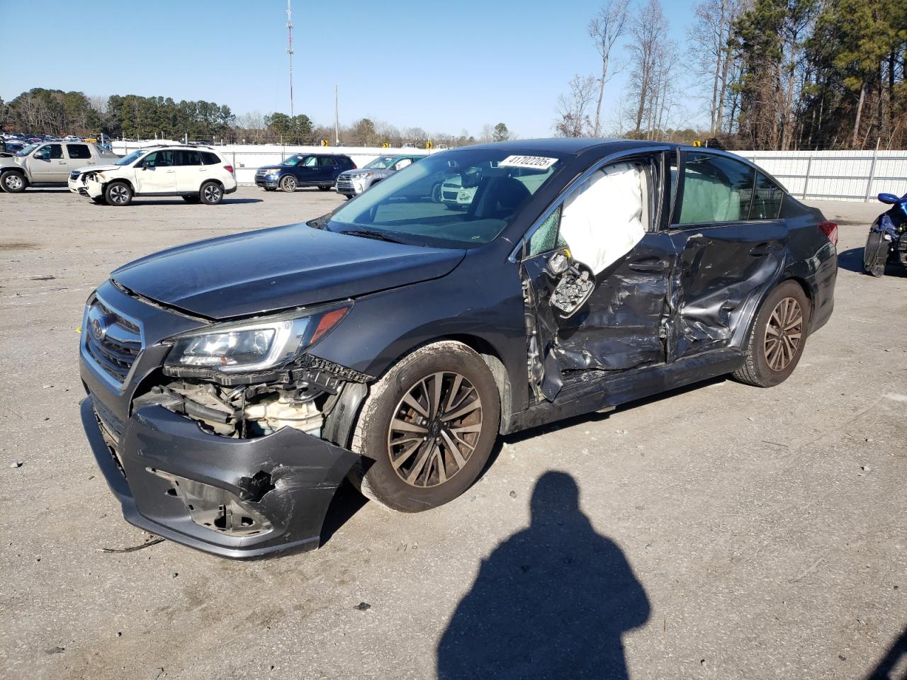 2019 Subaru Legacy VIN 4S3BNAF66K3030519