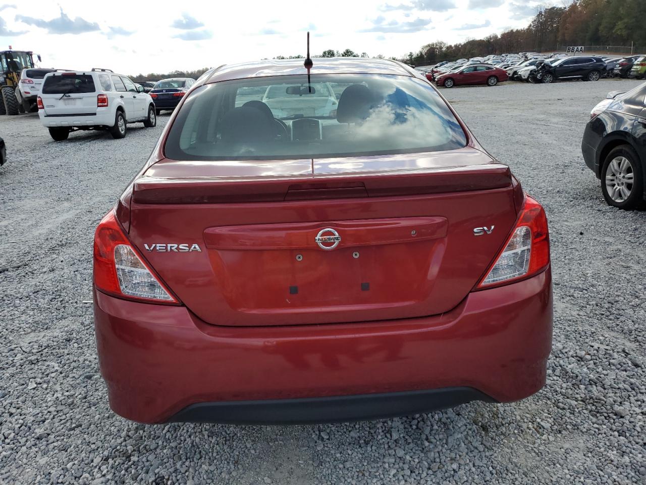 2017 Nissan Versa VIN 3N1CN7AP5HK457011 Copart auction photo, side / front end damage thumbnail 6