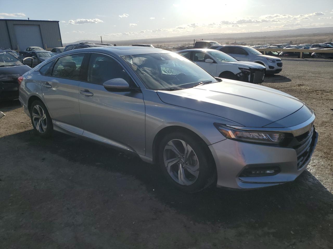 2018 Honda Accord VIN 1HGCV1F61JA045672 Copart auction photo, side damage thumbnail 4