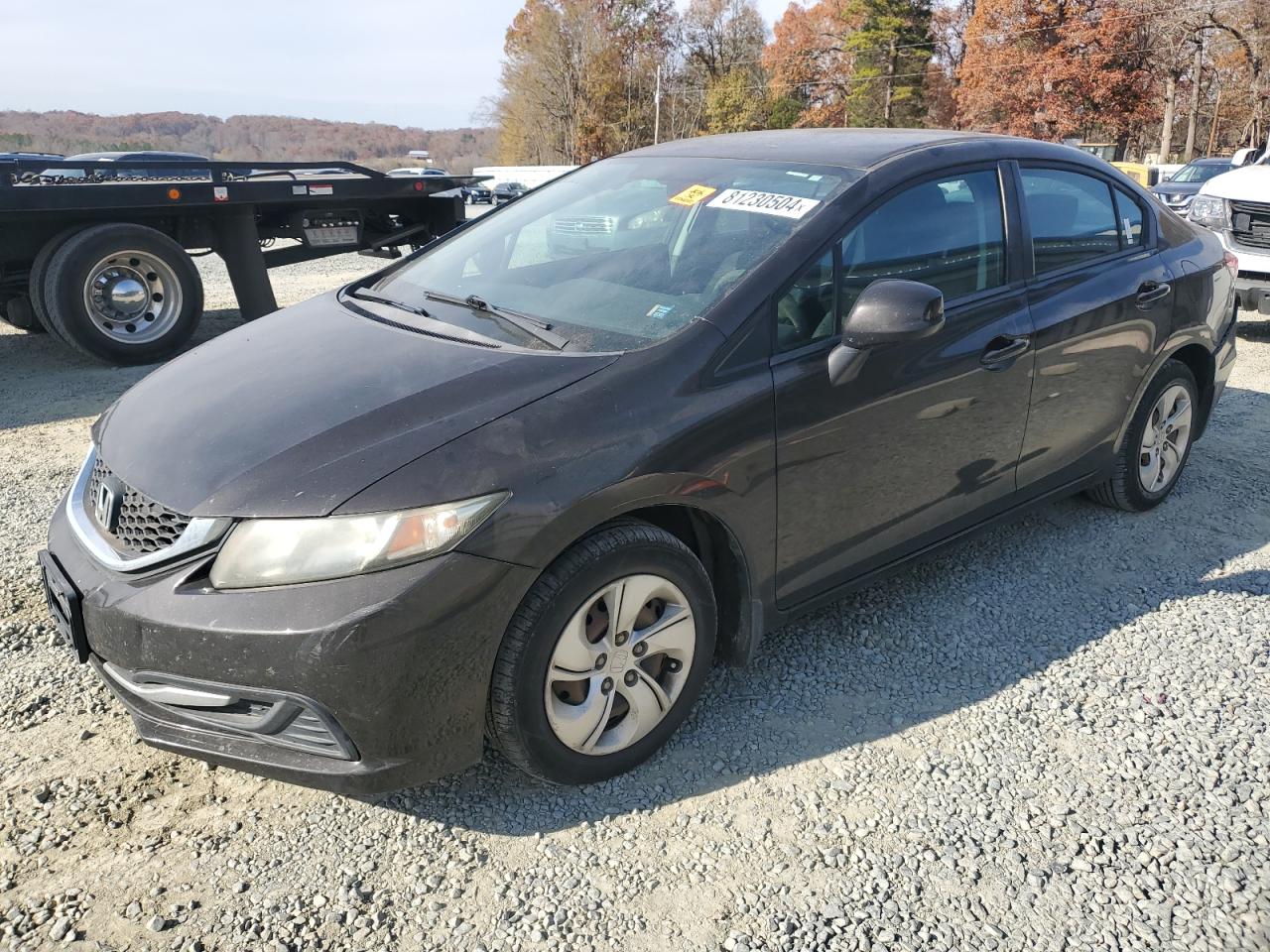 2013 Honda Civic VIN 2HGFB2F59DH553168