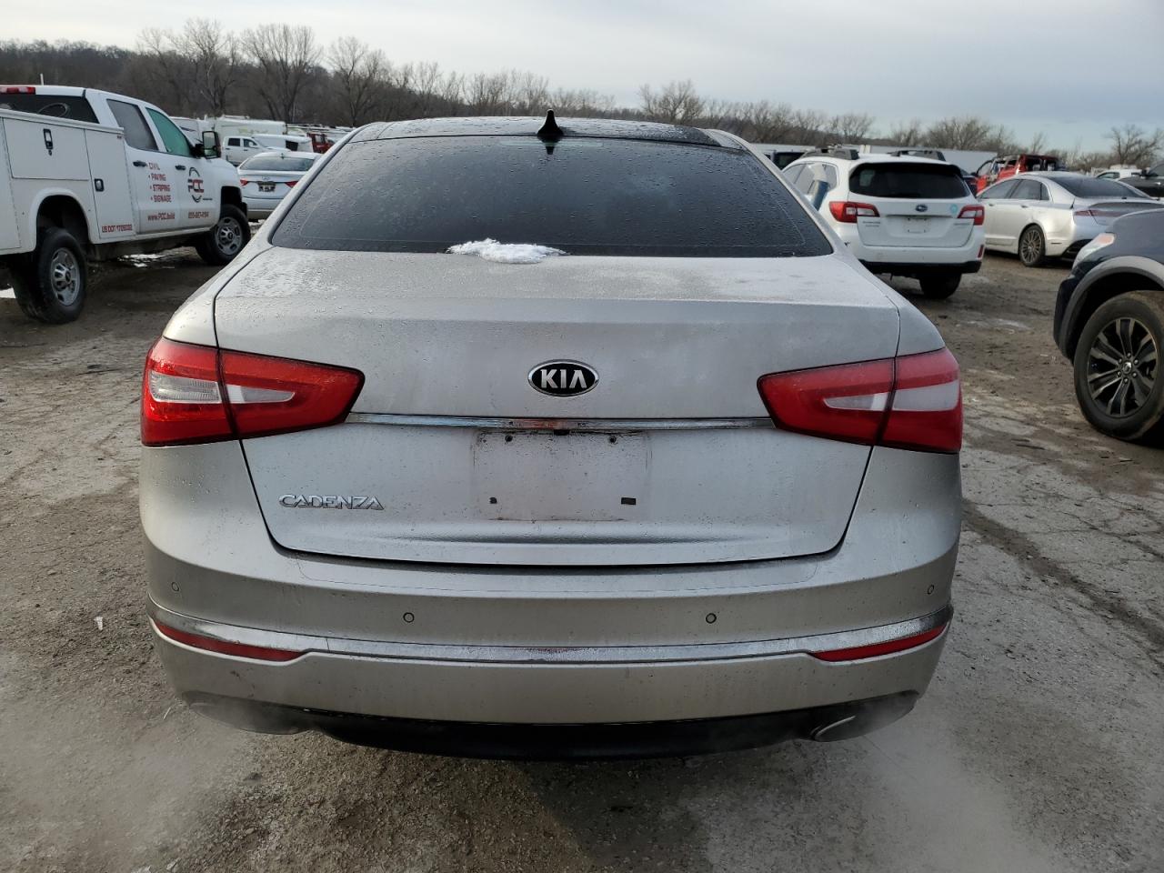 2014 KIA Cadenza VIN KNALN4D72E5129278 Copart auction photo, front end damage thumbnail 6