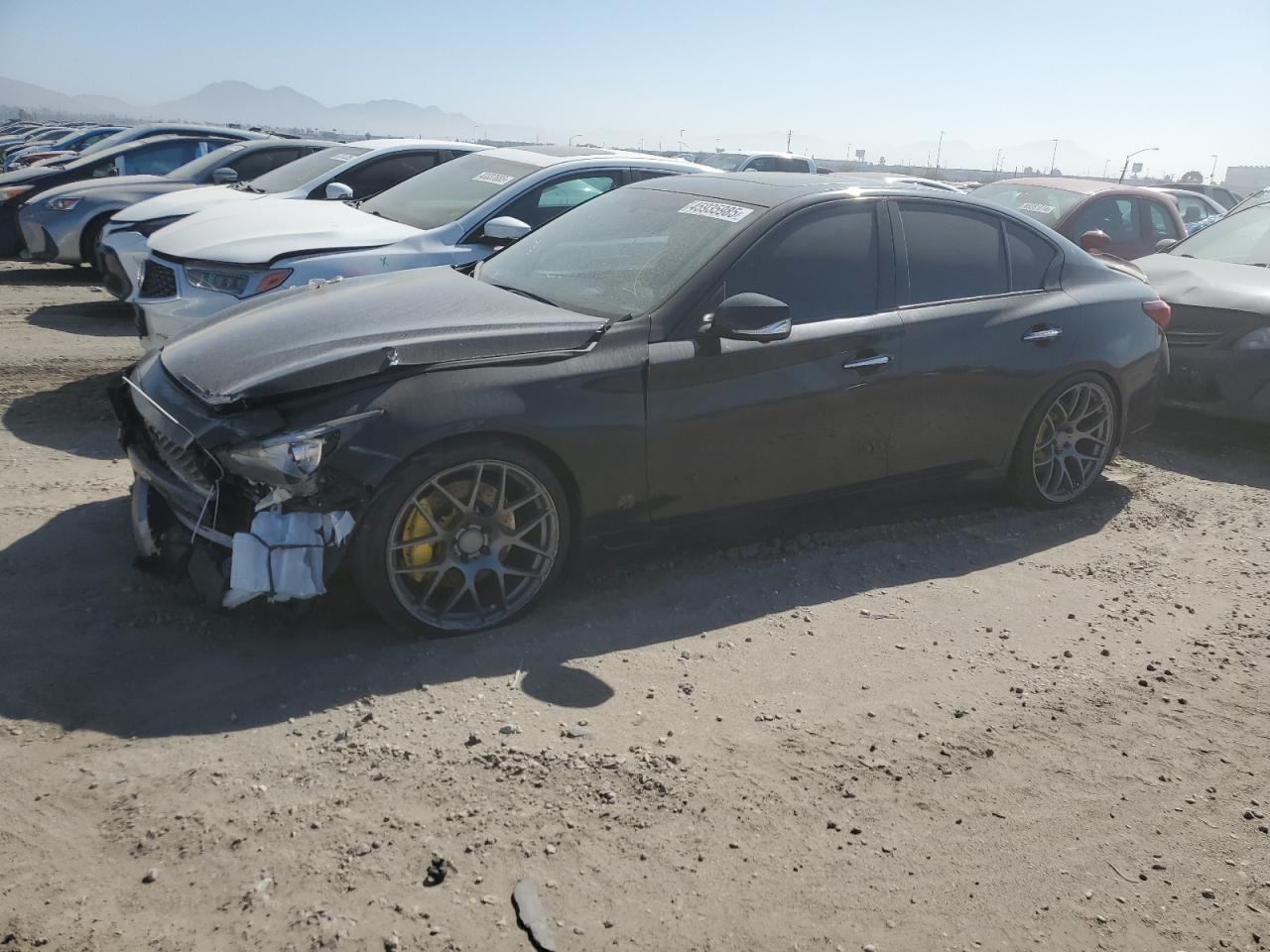 2018 Infiniti Q50 VIN JN1FV7AP1JM460118 - Copart auction photo
