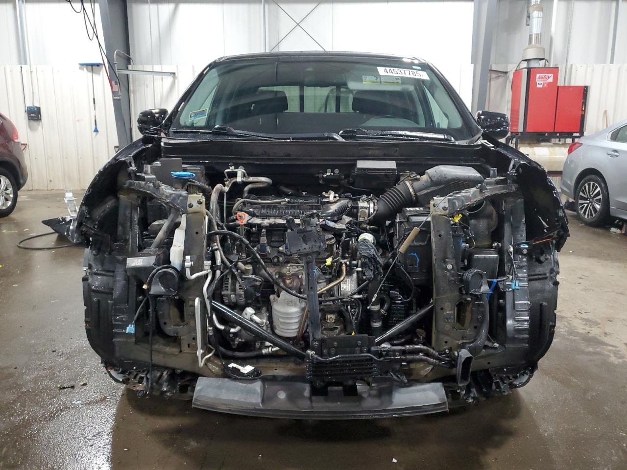 2020 Honda Ridgeline VIN 5FPYK3F79LB011191 Copart auction photo, front end / side damage thumbnail 5