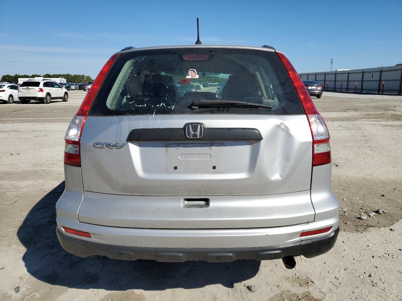 2011 Honda CR-V VIN 5J6RE3H37BL009699 Copart auction photo, all over damage thumbnail 6