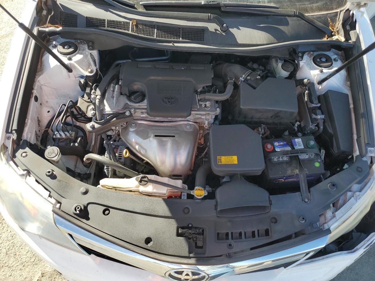2012 Toyota Camry VIN 4T1BF1FK2CU161304 Copart auction photo, front end / undercarriage damage thumbnail 11