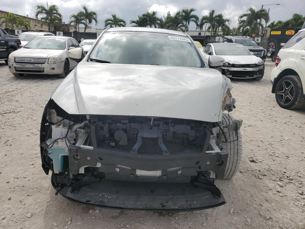 2017 Mazda CX-3 VIN JM1DKFD76H0170333 Copart auction photo, front end damage thumbnail 5