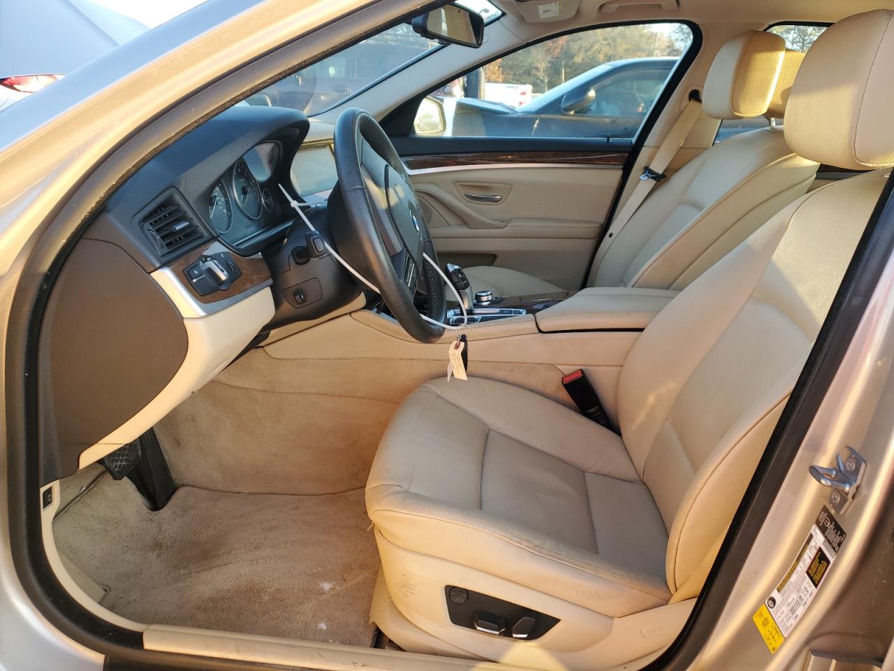 2012 BMW 5er VIN WBAFR7C55CC815956 Copart auction photo, front end damage thumbnail 7