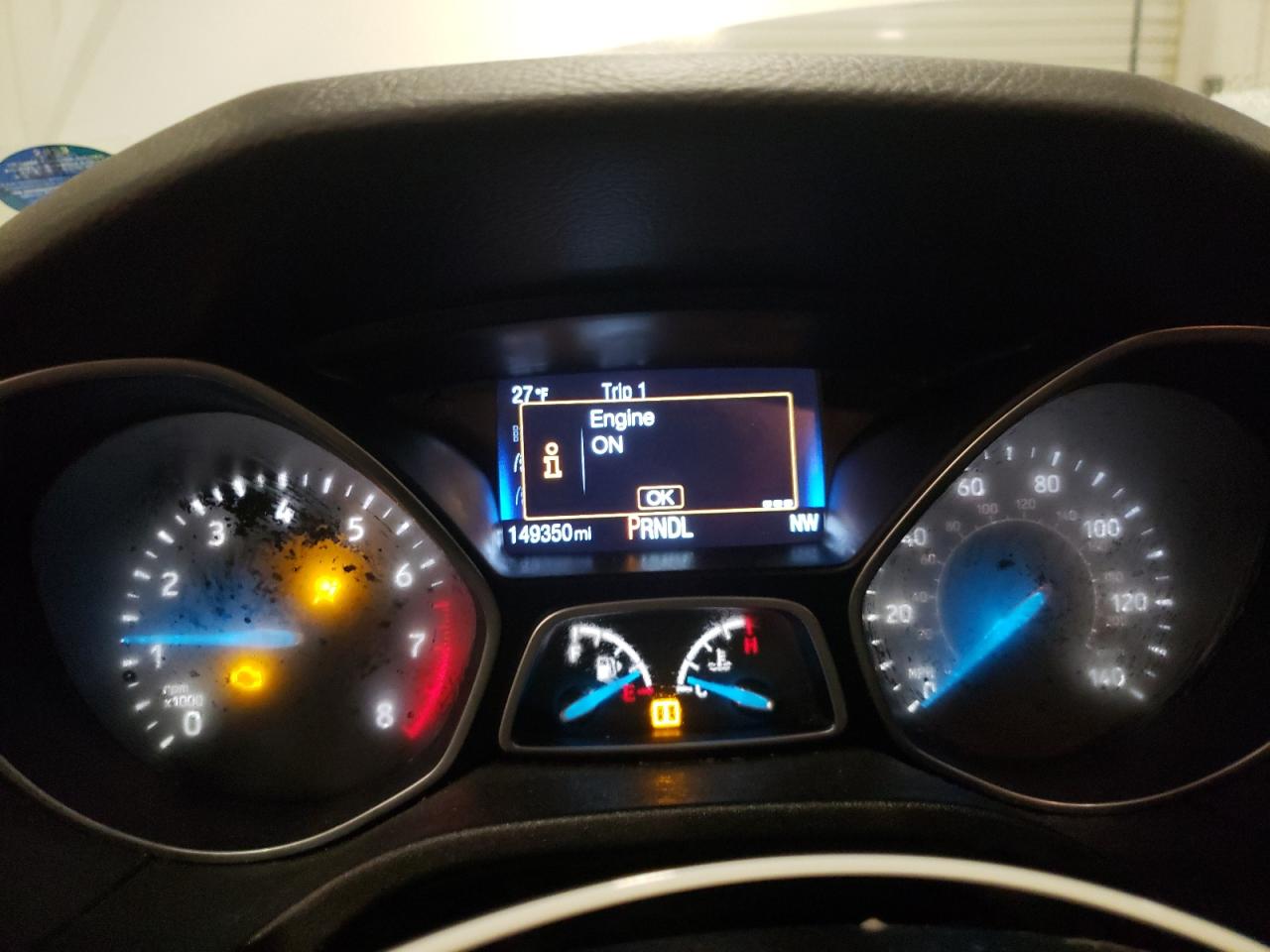 2015 Ford Focus VIN 1FADP3K23FL249418 Copart auction photo, front end damage thumbnail 9