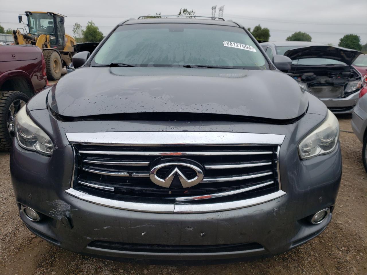 2015 Infiniti QX60 VIN 5N1AL0MM9FC503909 Copart auction photo, front end damage thumbnail 5