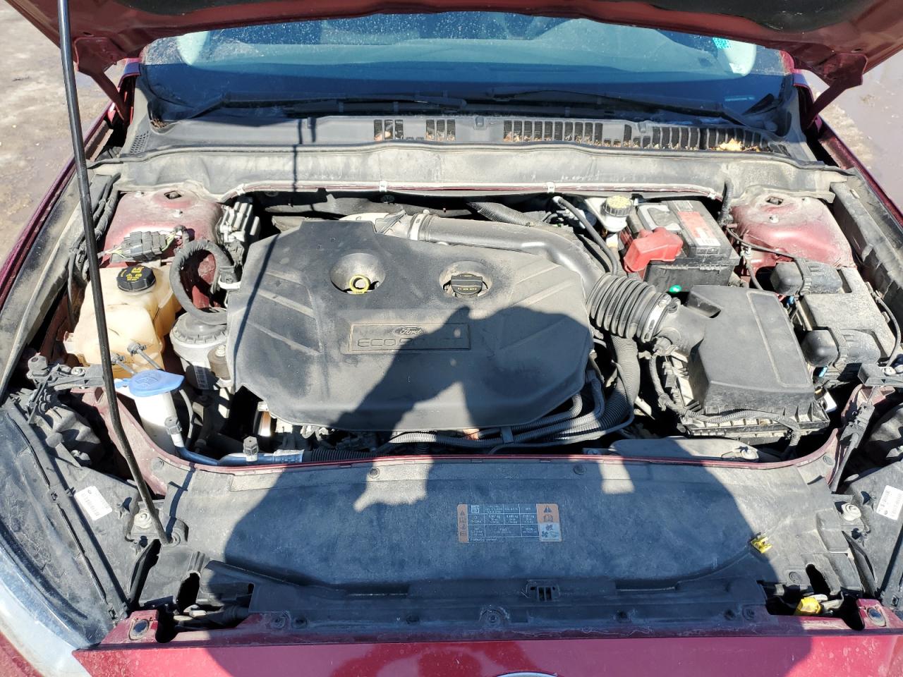2014 Ford Fusion VIN 3FA6P0H95ER312899 Copart auction photo, rear end / minor dent/scratches damage thumbnail 11