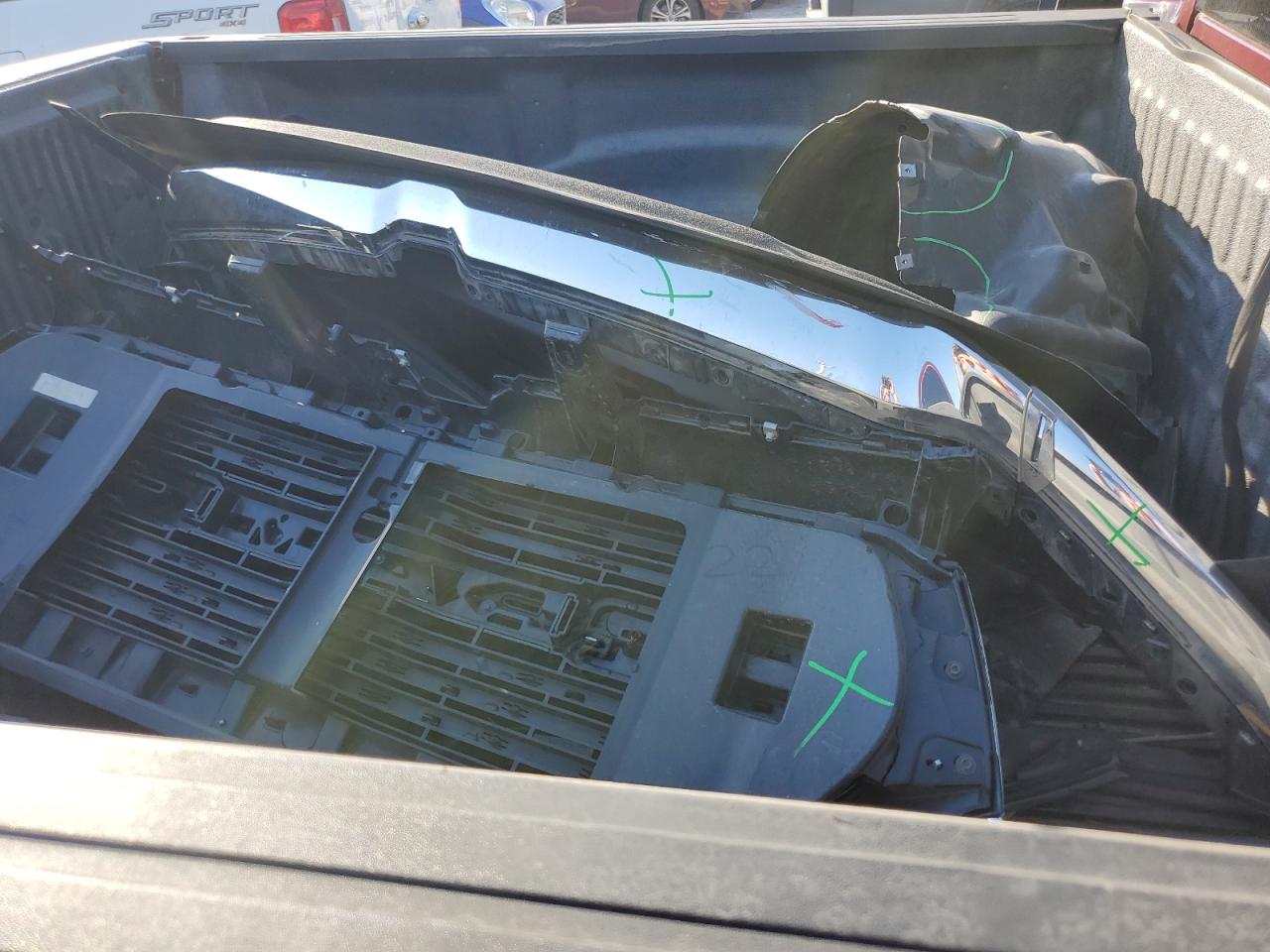 2020 RAM 1500 VIN 1C6RRFFG0LN334905 Copart auction photo, front end damage thumbnail 12