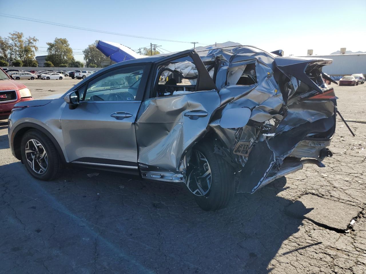 2023 KIA Sportage VIN KNDPUCAF4P7153571 Copart auction photo, all over damage thumbnail 2