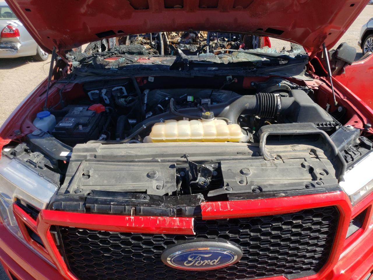 2019 Ford F-150 VIN 1FTEW1EP5KKD04934 Copart auction photo, burn damage thumbnail 11