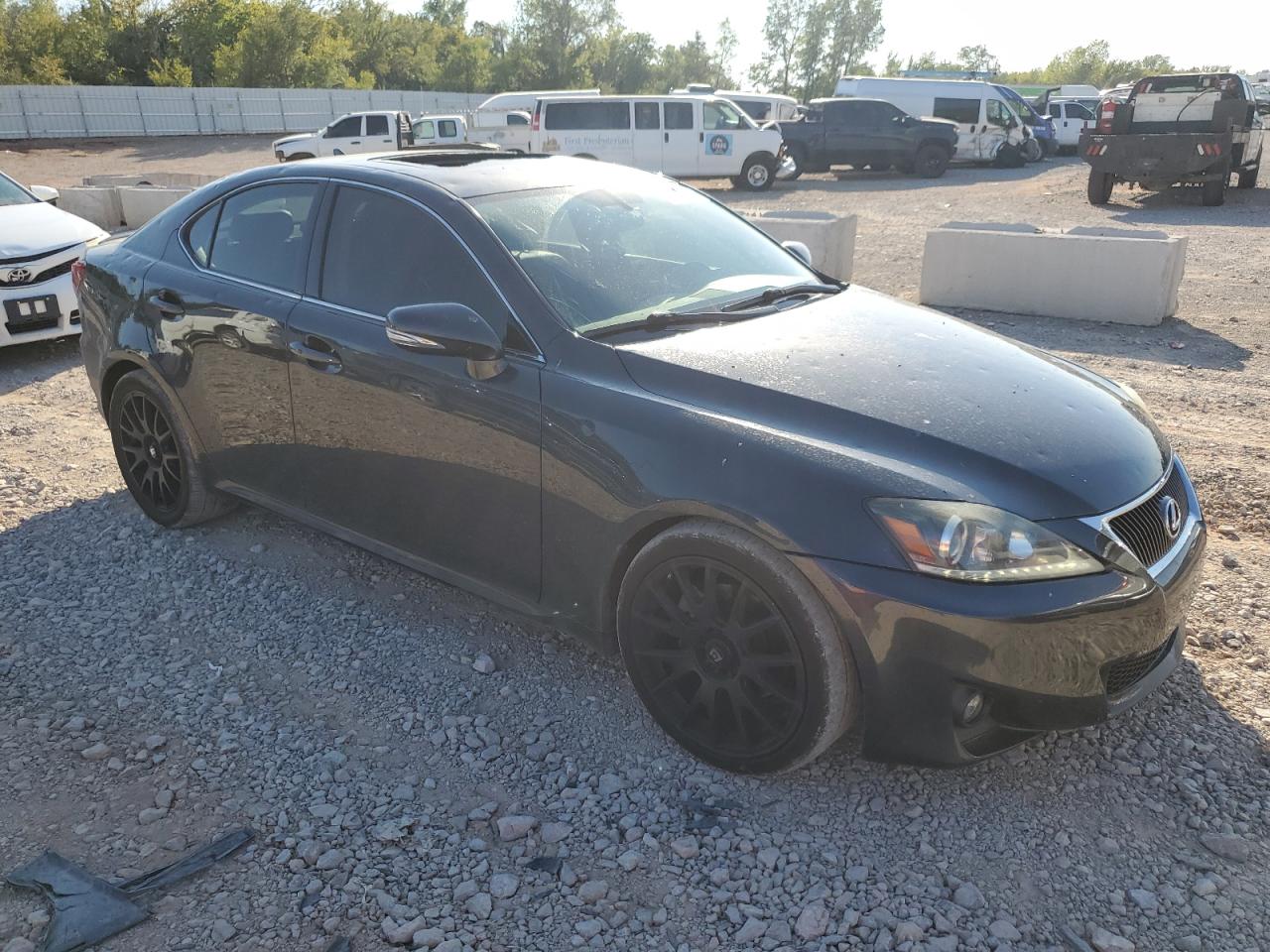 2011 Lexus IS VIN JTHBF5C2XB5149537 Copart auction photo, hail / minor dent/scratches damage thumbnail 4