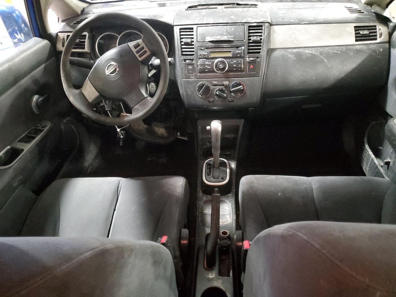 2009 Nissan Versa VIN 3N1BC13E39L399860 Copart auction photo, front end / side damage thumbnail 8