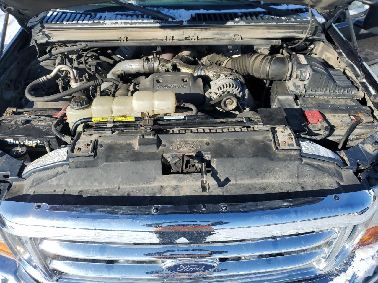2000 Ford F350 VIN 1FTSX30F7YED21753 Copart auction photo, rear end damage thumbnail 11