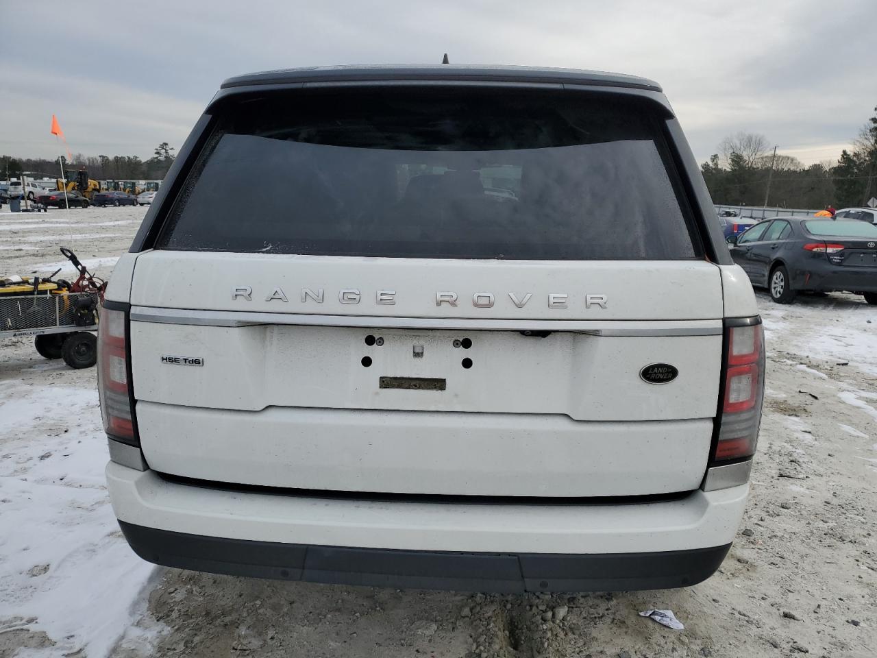 2017 Land Rover Range Rover VIN SALGS2FK4HA348654 Copart auction photo, front end damage thumbnail 6