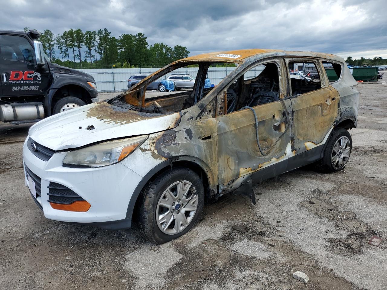 2013 Ford Escape VIN 1FMCU0F76DUA59604