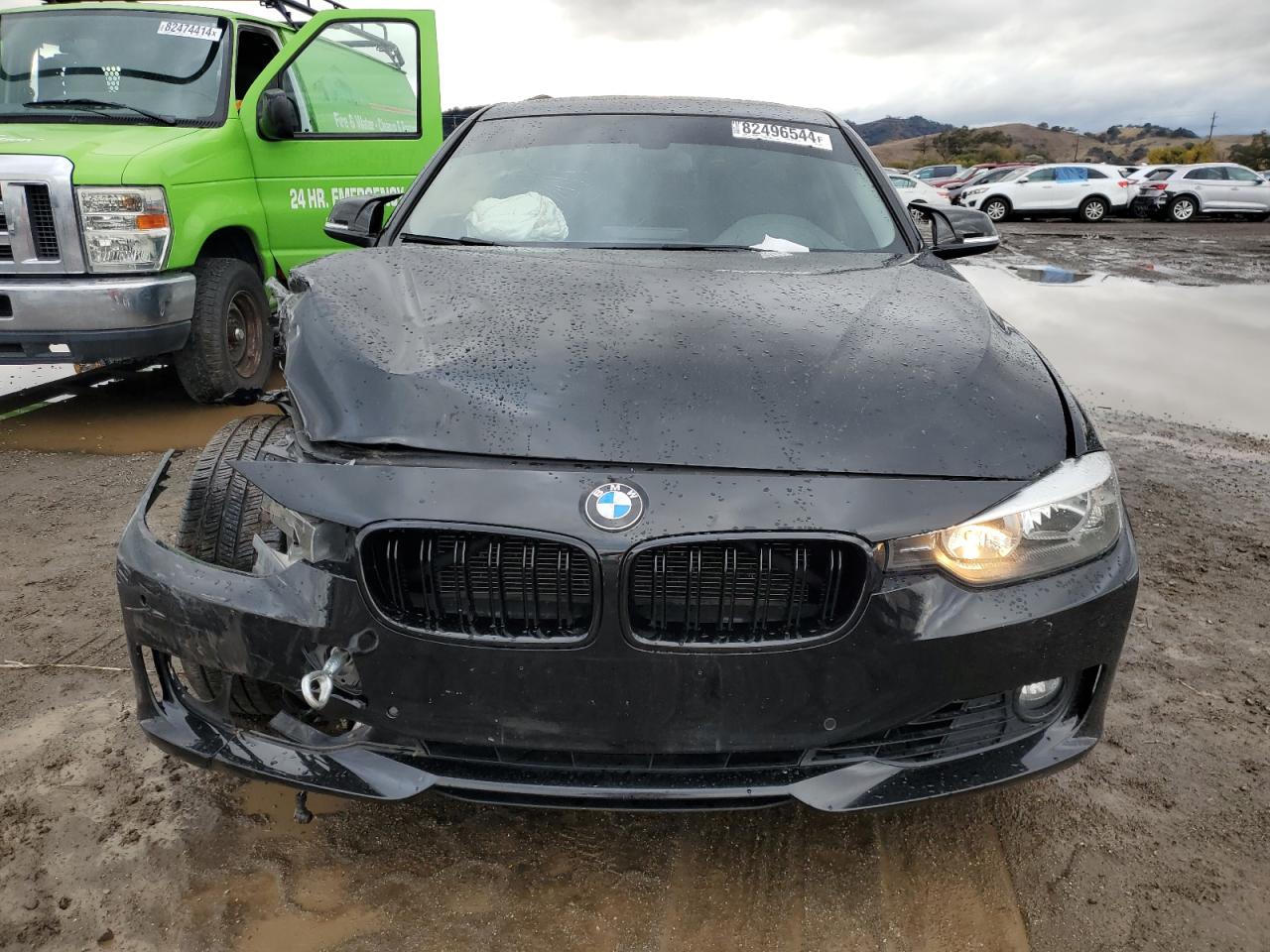 2013 BMW 3er VIN WBA3C1C54DF435038 Copart auction photo, all over damage thumbnail 5