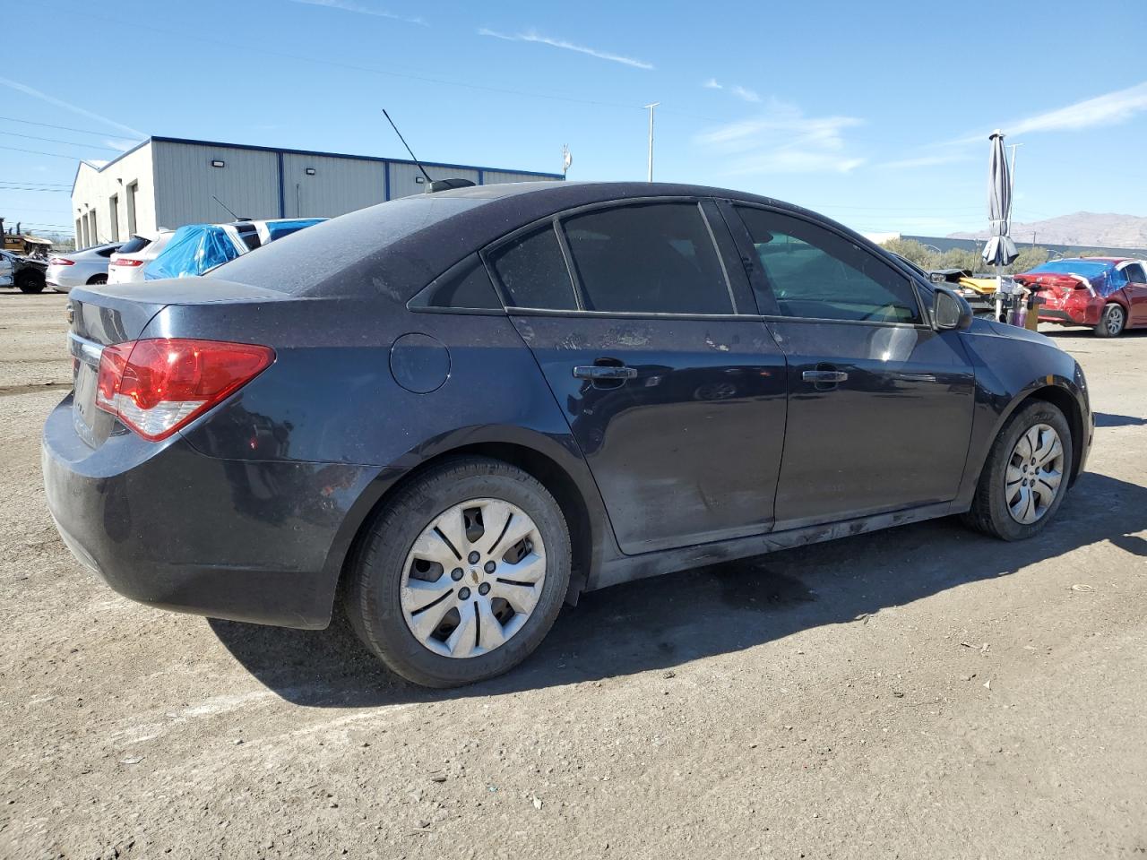 2016 Chevrolet Cruze VIN 1G1PC5SH9G7197315 Copart auction photo, vandalism damage thumbnail 3