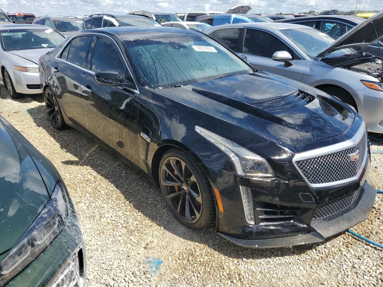 2019 Cadillac CTS VIN 1G6A15S60K0134982 Copart auction photo, water/flood damage thumbnail 4