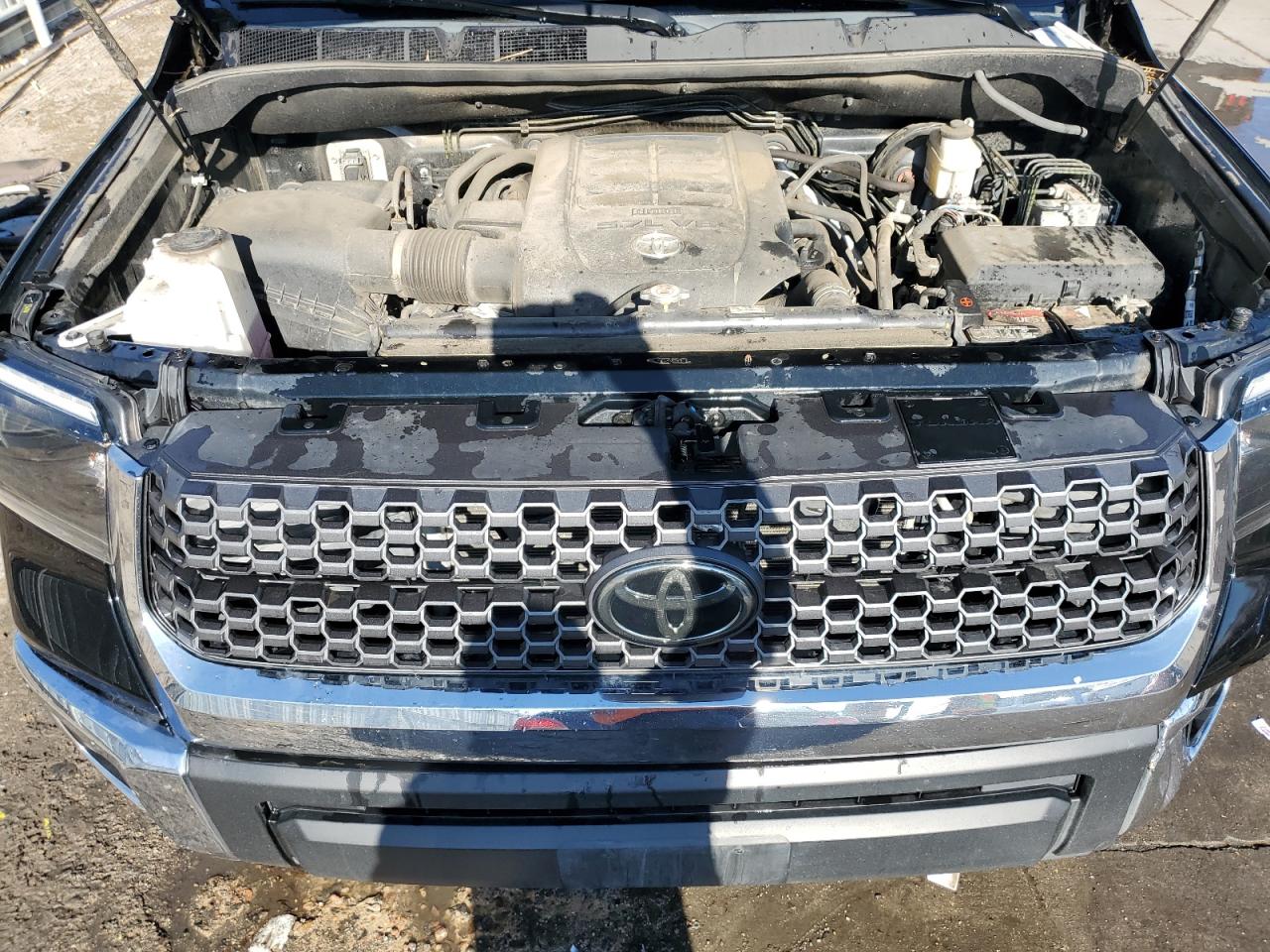 2021 Toyota Tundra VIN 5TFDY5F14MX995337 Copart auction photo, rear end damage thumbnail 11