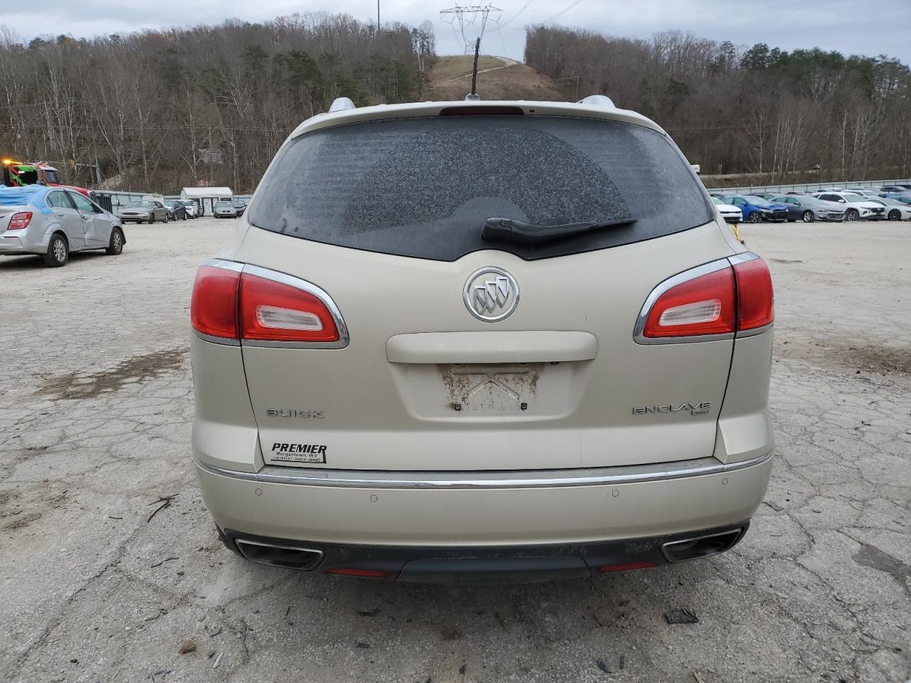 2015 Buick Enclave VIN 5GAKVBKD4FJ353304 Copart auction photo, side damage thumbnail 6