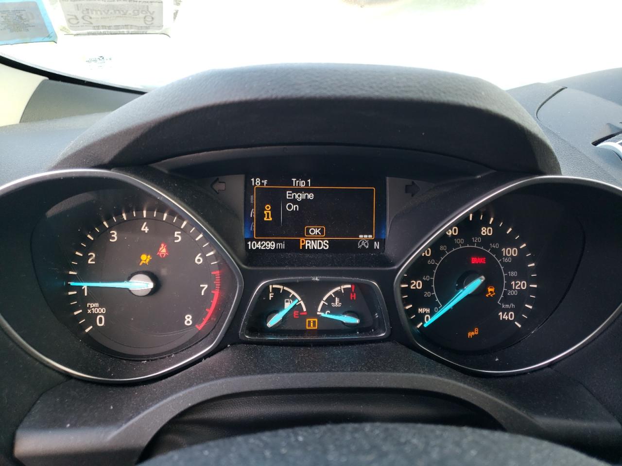 2017 Ford Escape VIN 1FMCU0GD5HUE17589 Copart auction photo, side damage thumbnail 9