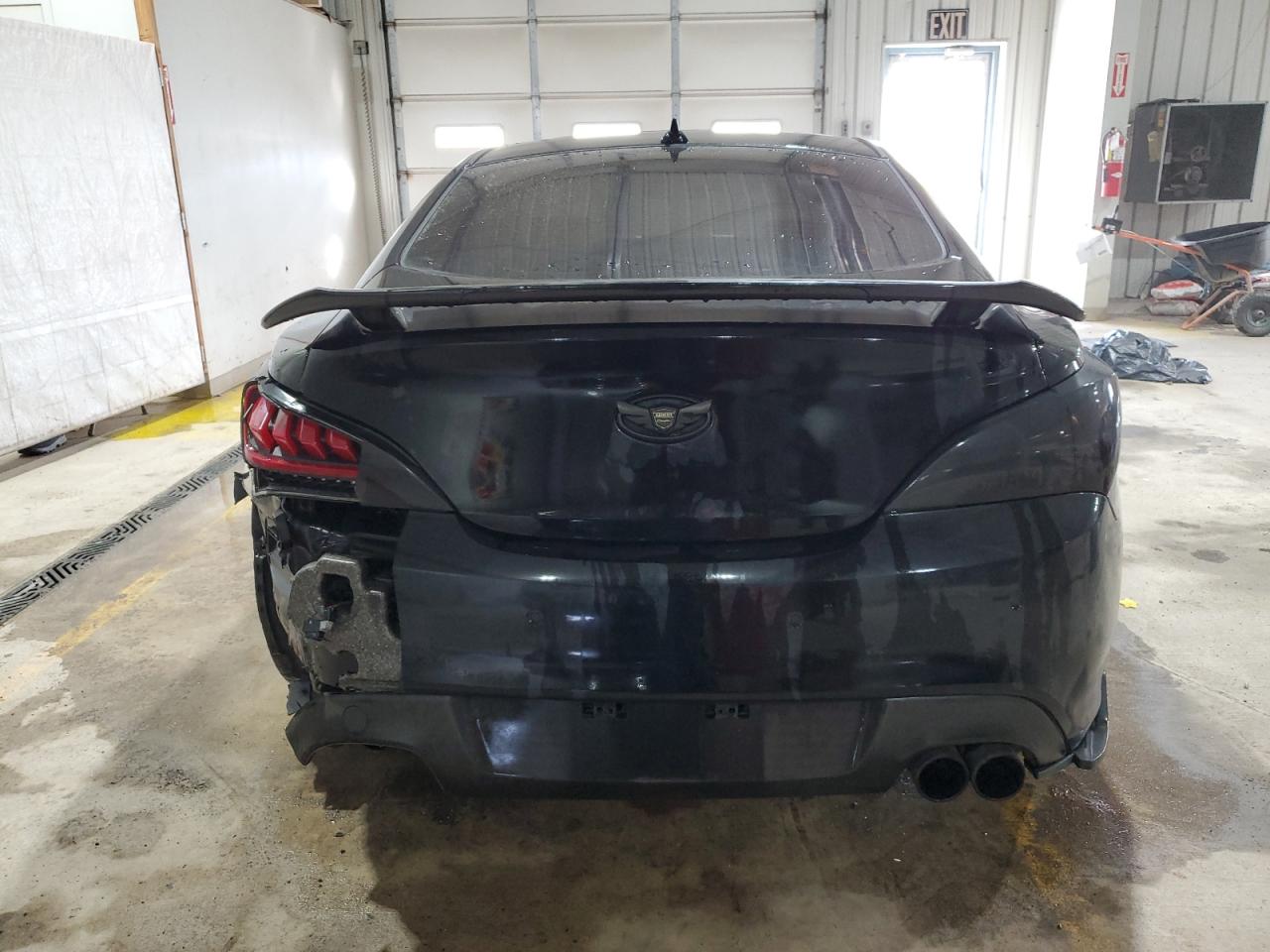 2014 Hyundai Genesis VIN KMHHU6KJ6EU114595 Copart auction photo, front end damage thumbnail 6