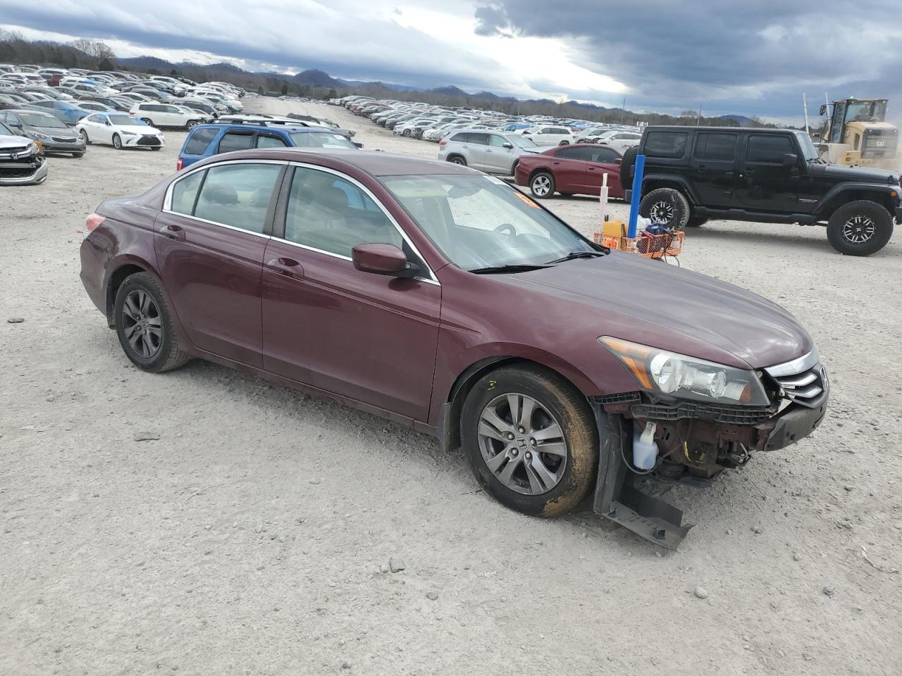 2012 Honda Accord VIN 1HGCP2F46CA078734 Copart auction photo, all over damage thumbnail 4