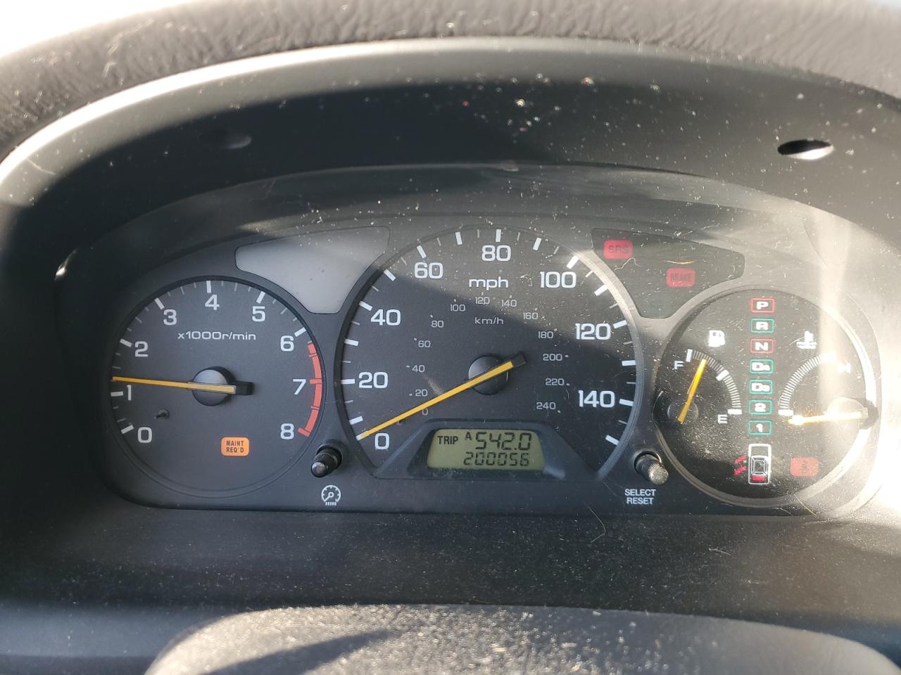 2000 Honda Accord VIN 1HGCG1653YA081715 Copart auction photo, front end damage thumbnail 9