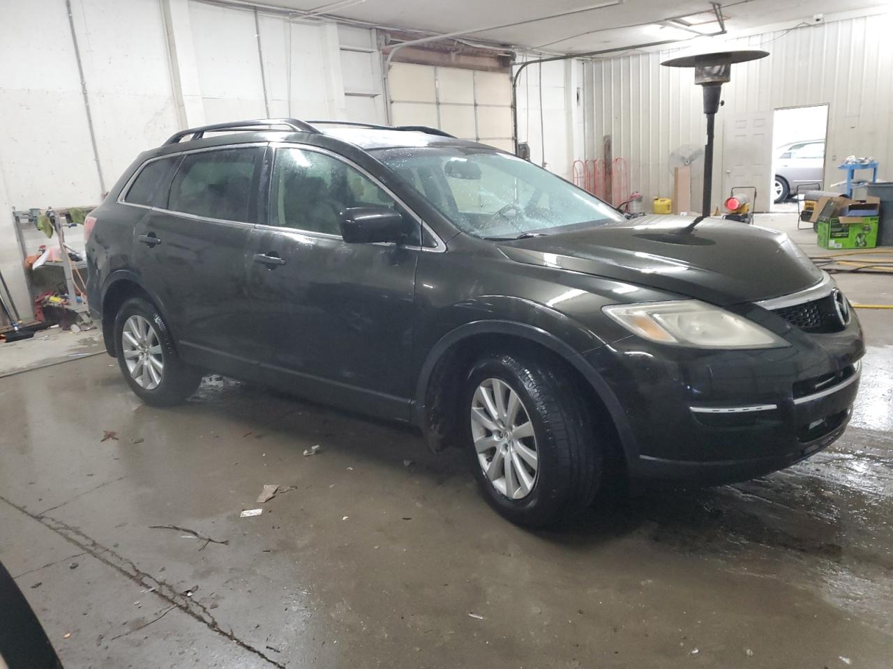 2007 Mazda CX-9 VIN JM3TB38Y970107570 Copart auction photo, front end / undercarriage damage thumbnail 4