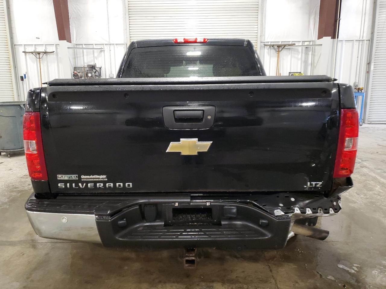 2011 Chevrolet Silverado VIN 3GCPKTE36BG325845 Copart auction photo, rear end damage thumbnail 6
