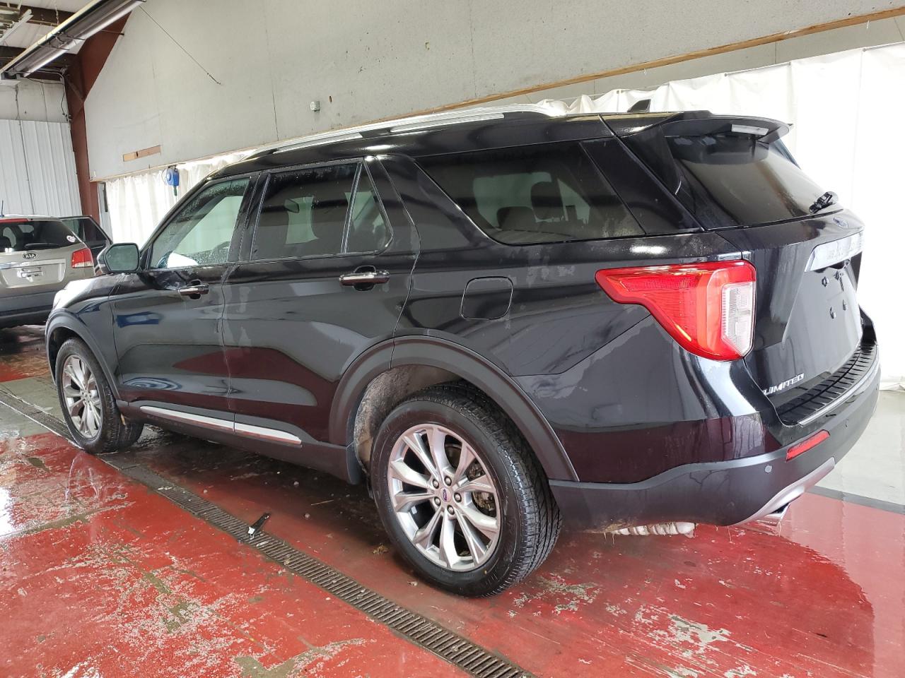2021 Ford Explorer VIN 1FMSK8FH5MGB64867 Copart auction photo, front end damage thumbnail 2