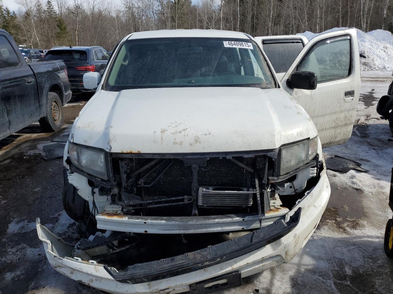 2013 Honda Ridgeline VIN 5FPYK1F78DB501773 Copart auction photo, front end damage thumbnail 5