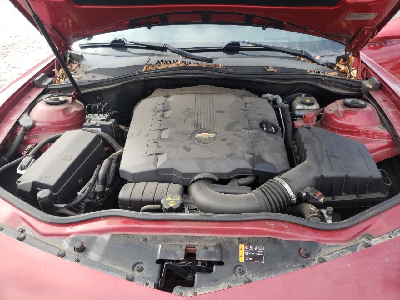 2015 Chevrolet Camaro VIN 2G1FF1E33F9242130 Copart auction photo, front end / side damage thumbnail 11