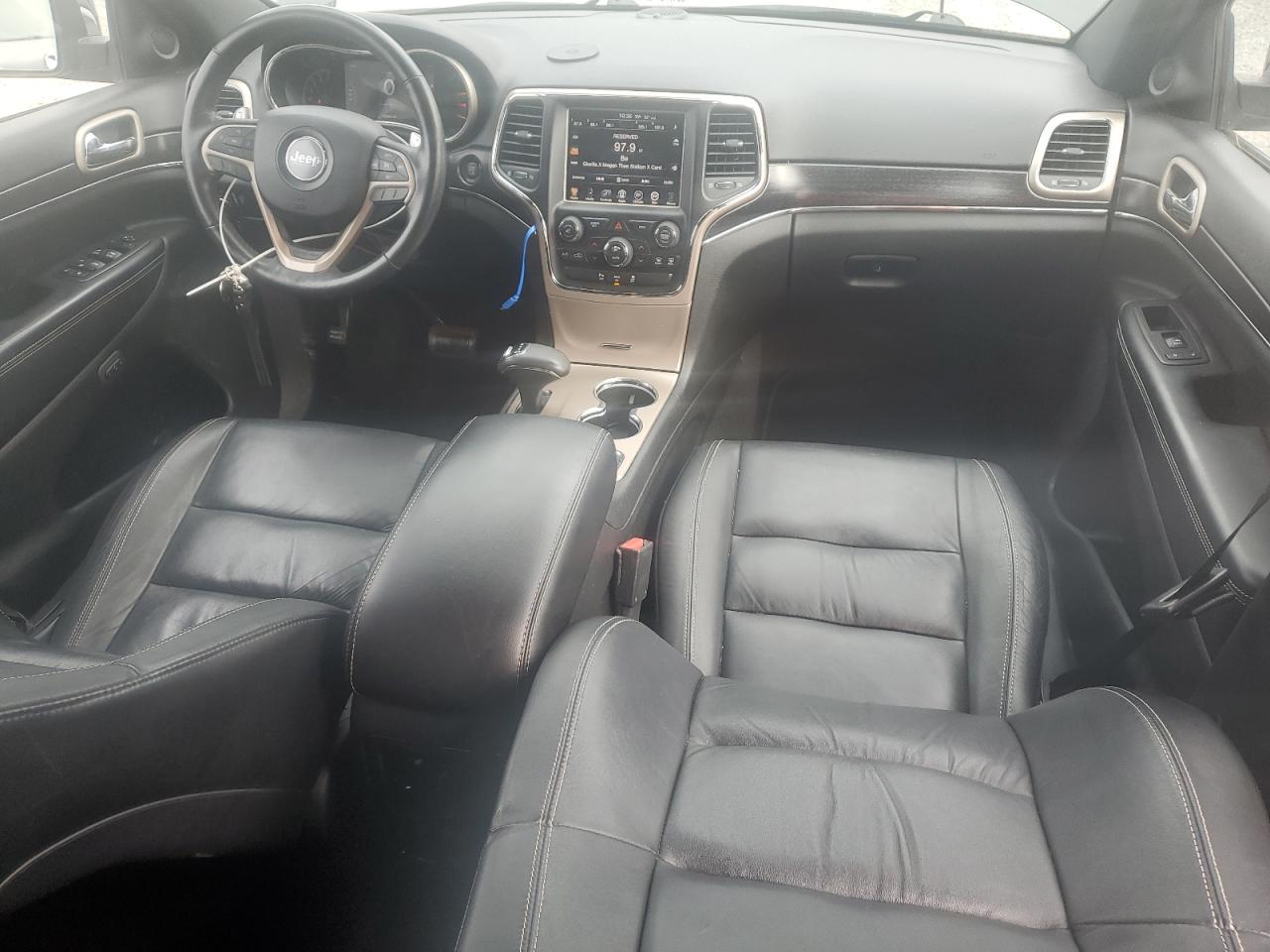 2014 Jeep Grand Cherokee VIN 1C4RJFBT8EC132489 Copart auction photo, rear end damage thumbnail 8
