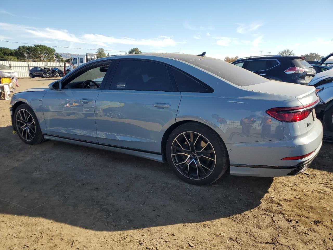 2021 Audi A8 VIN WAU8EAF86MN012991 Copart auction photo, front end damage thumbnail 2