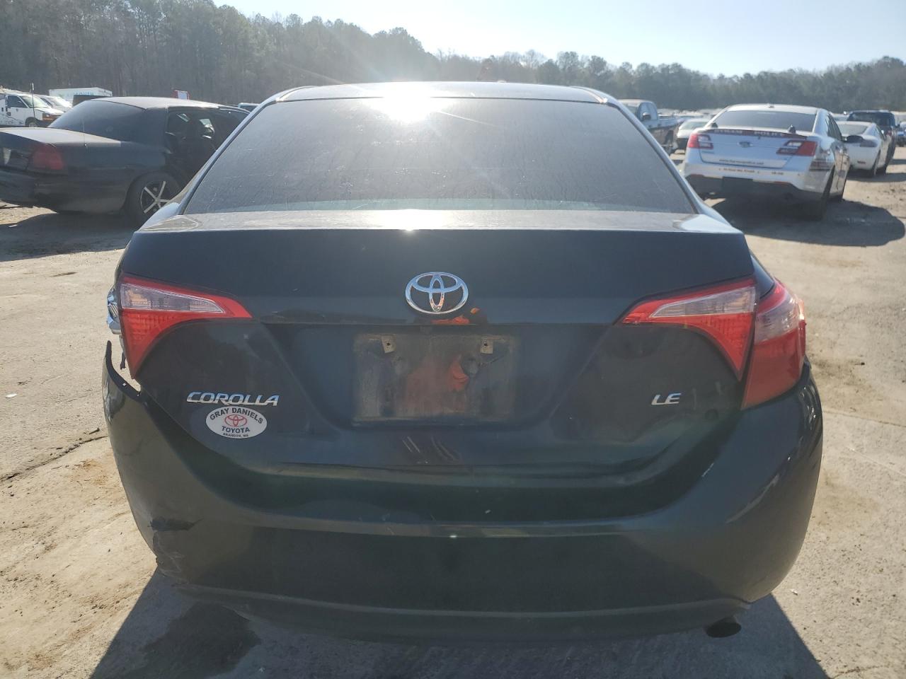2017 Toyota Corolla VIN 2T1BURHE7HC908271 Copart auction photo, undercarriage / all over damage thumbnail 6
