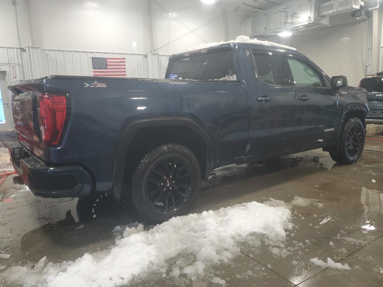 2021 GMC Sierra VIN 1GTR9CEDXMZ205398 Copart auction photo, front end damage thumbnail 3