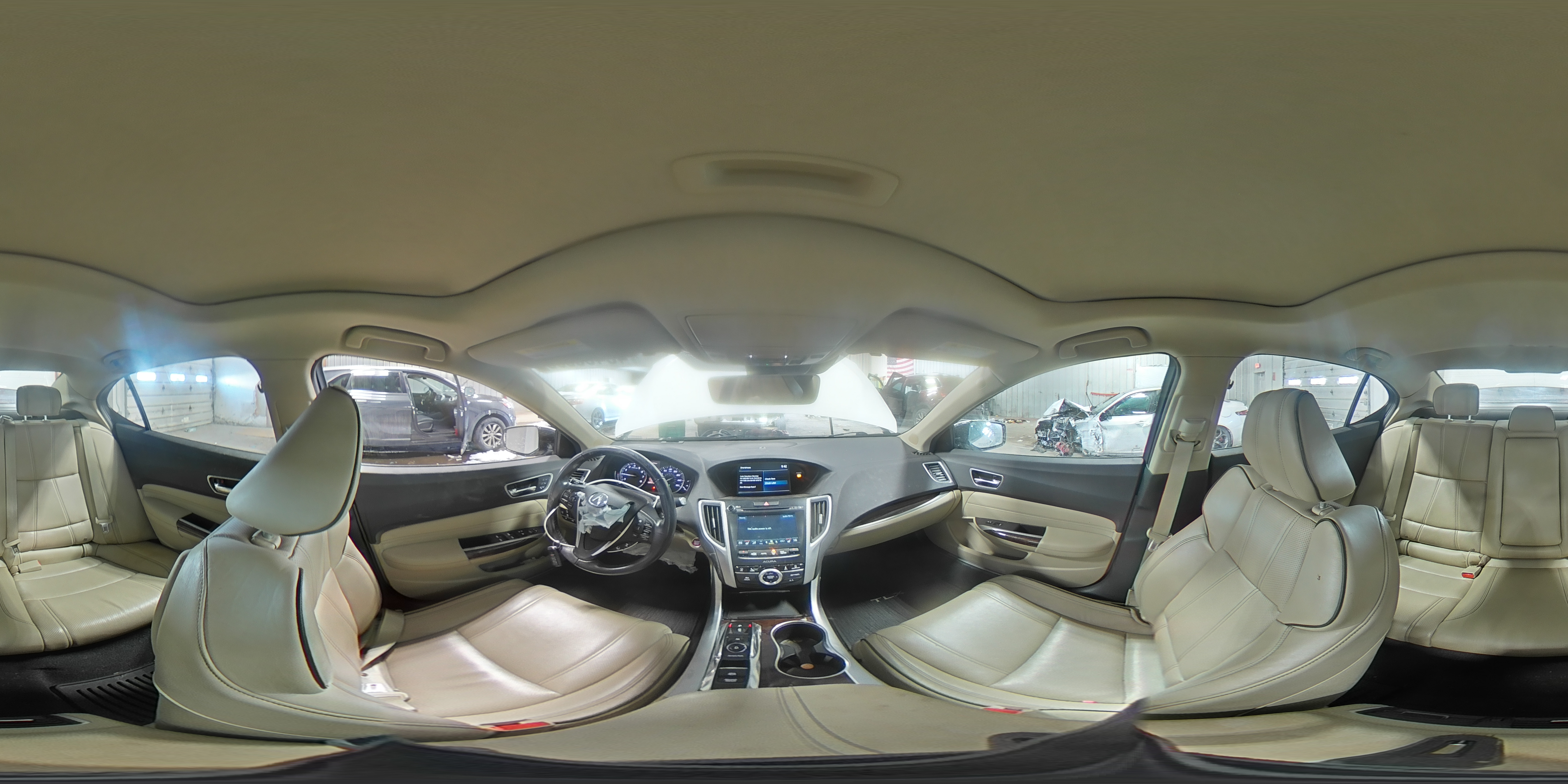 2020 Acura TLX VIN 19UUB2F42LA005153 Copart auction photo, front end damage thumbnail 13