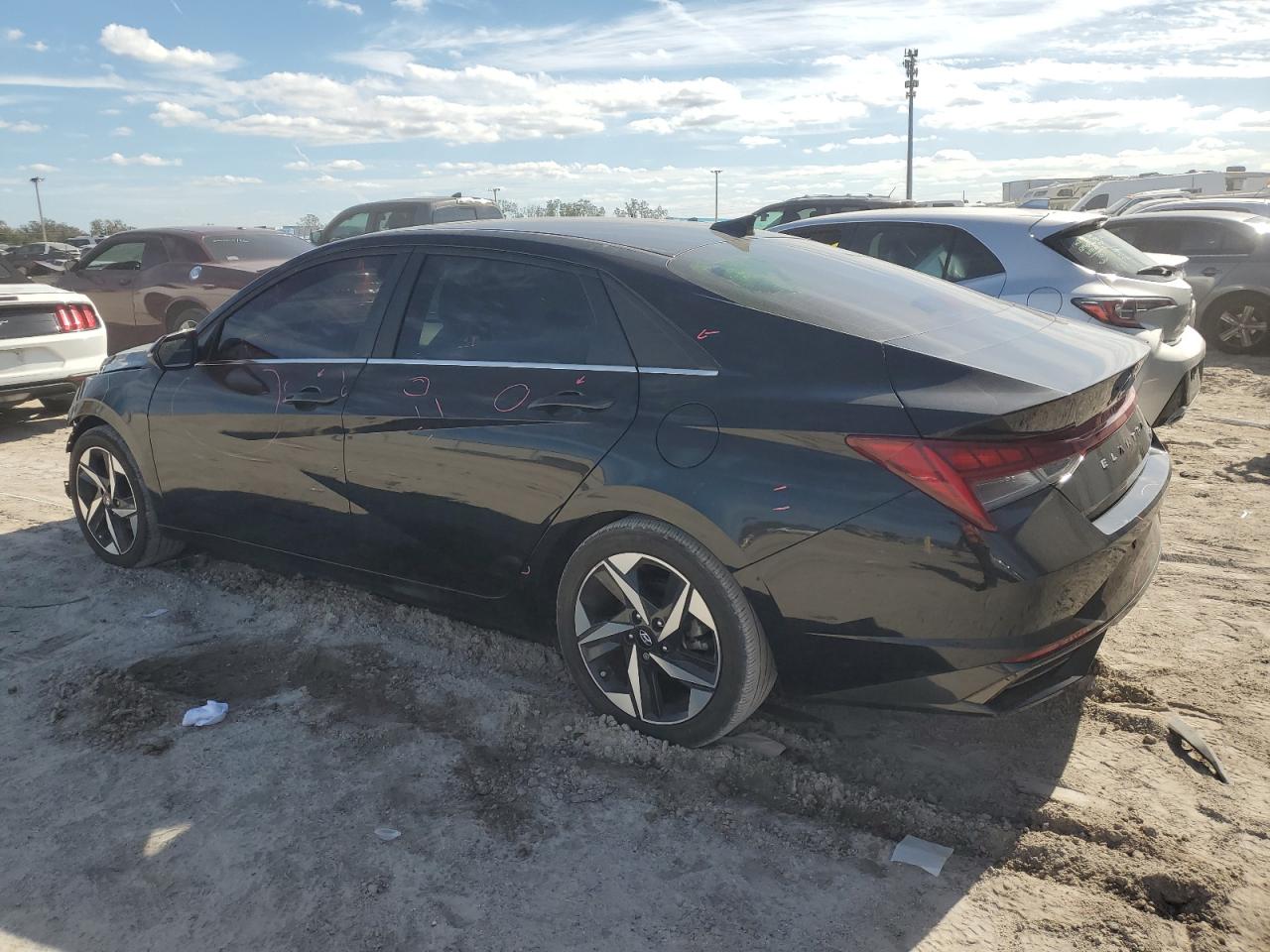 2023 Hyundai Elantra VIN KMHLP4AG9PU383656 Copart auction photo, frame damage / front end damage thumbnail 2