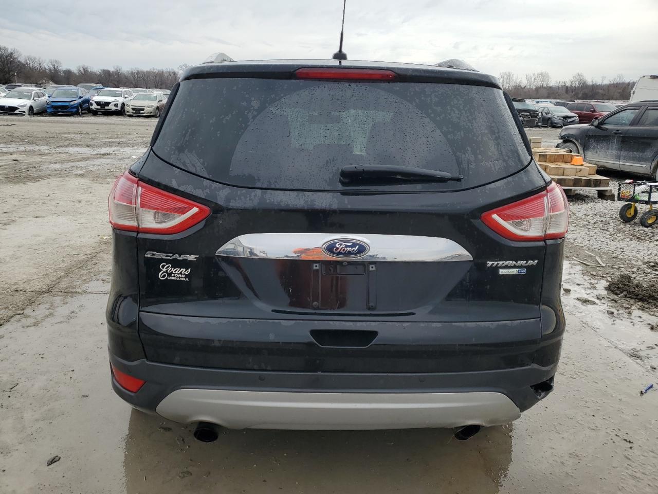 2016 Ford Escape VIN 1FMCU9J94GUA75639 Copart auction photo, rollover damage thumbnail 6