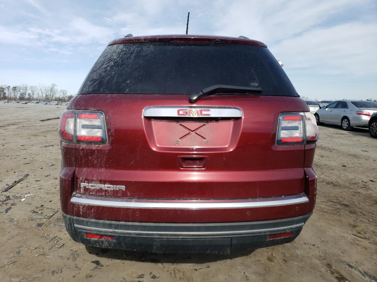 2015 GMC Acadia VIN 1GKKRPKD9FJ299115 Copart auction photo, all over / burn damage thumbnail 6