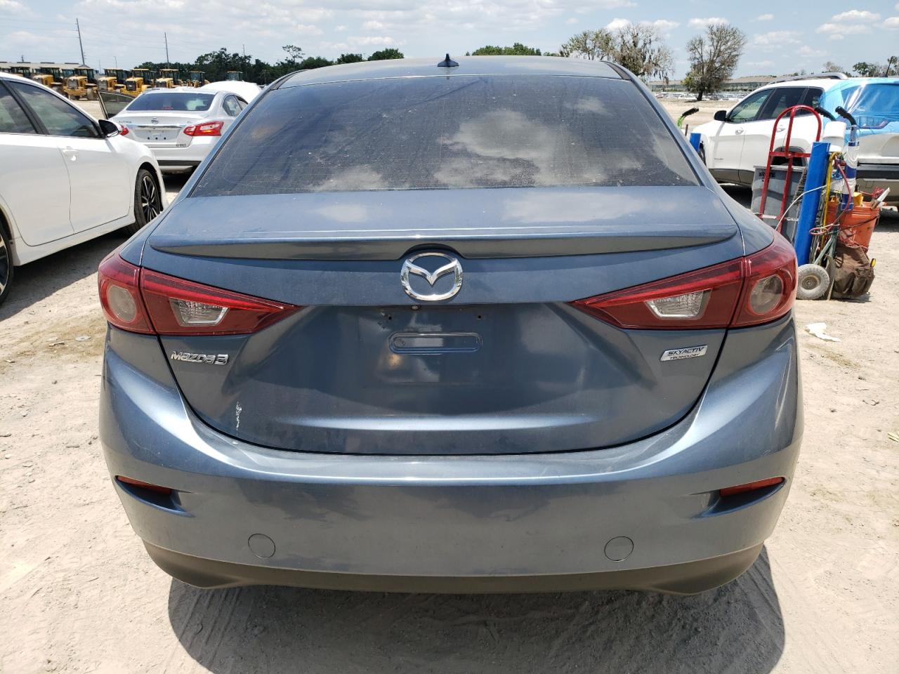 2016 Mazda 3 VIN JM1BM1X33G1311400 Copart auction photo, front end / undercarriage damage thumbnail 6