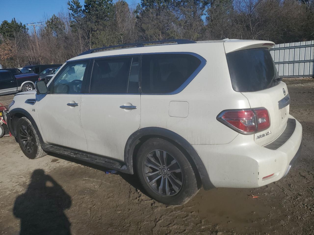 2020 Nissan Armada VIN JN8AY2ND9L9109193 Copart auction photo, front end / minor dent/scratches damage thumbnail 2