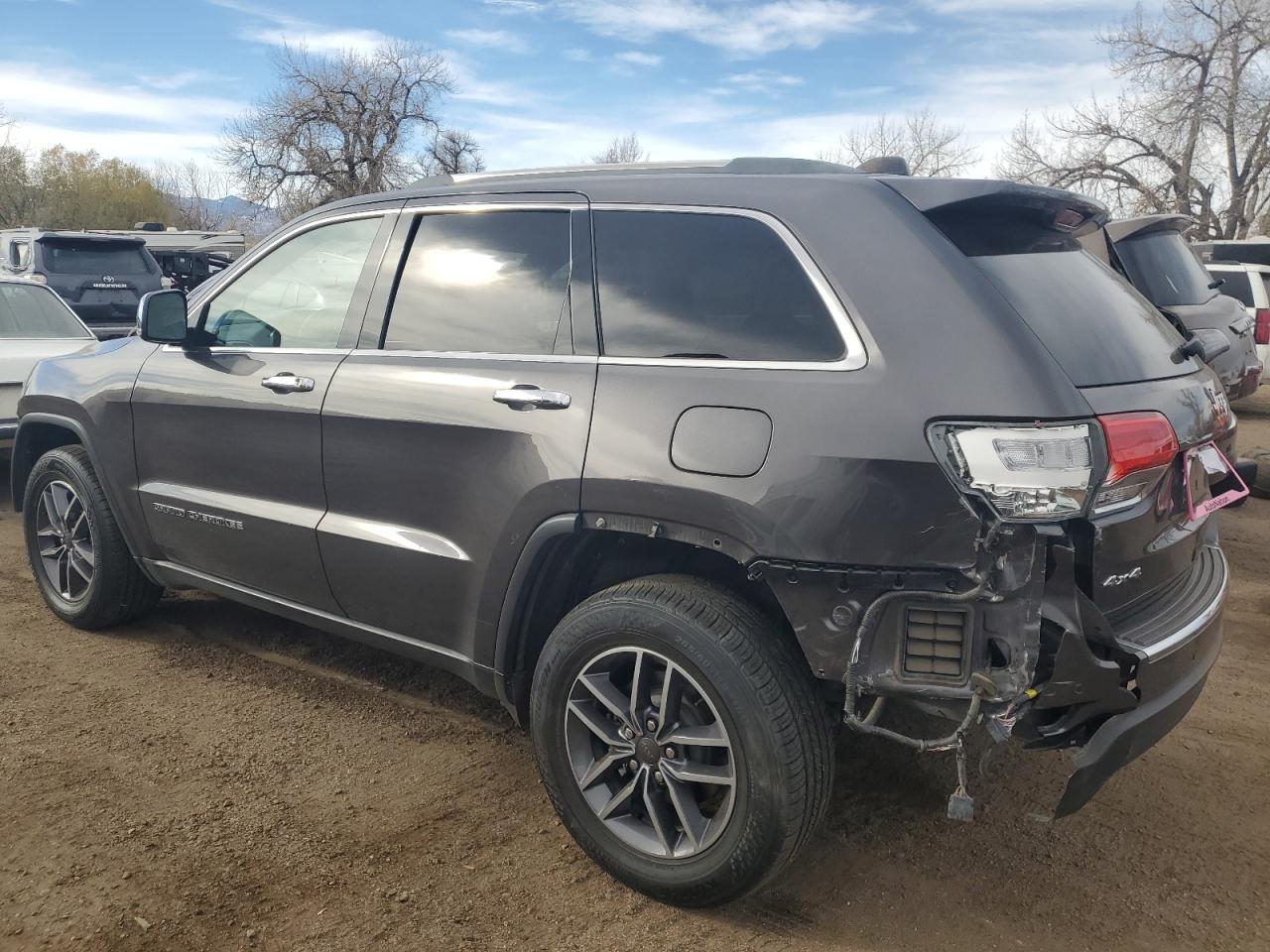 2019 Jeep Grand Cherokee VIN 1C4RJFBG9KC628660 Copart auction photo, front end / rear end damage thumbnail 2