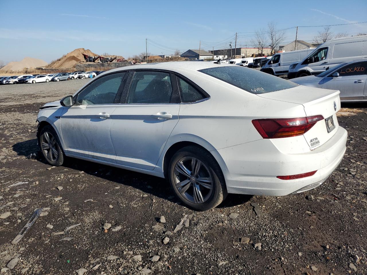 2019 Volkswagen Jetta VIN 3VWCB7BU8KM182558 Copart auction photo, front end damage thumbnail 2